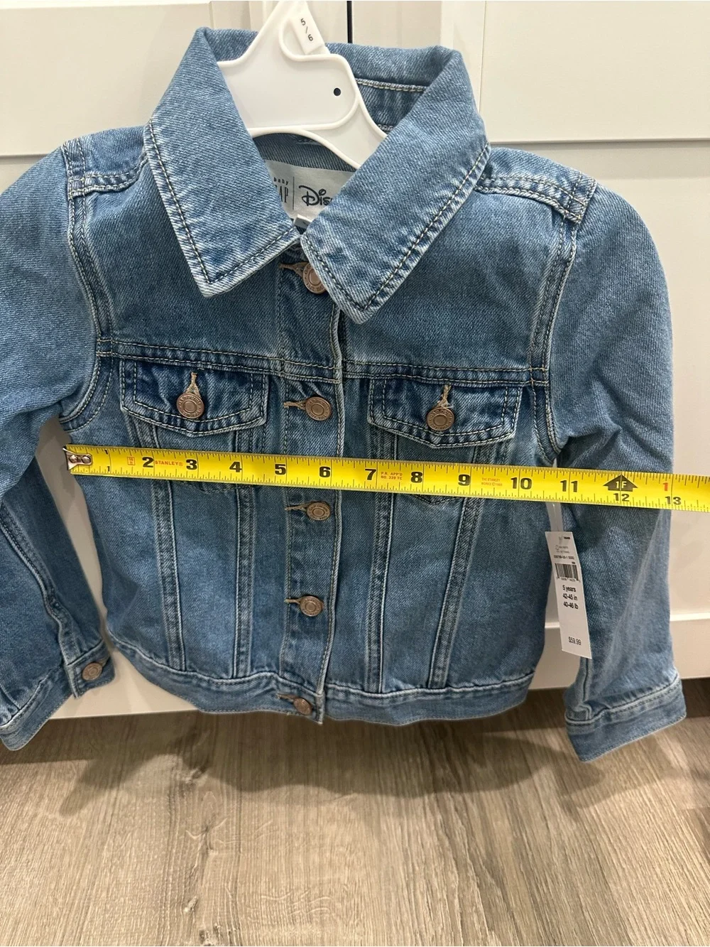 Baby Gap Minnie Mouse Blue Denim Jacket